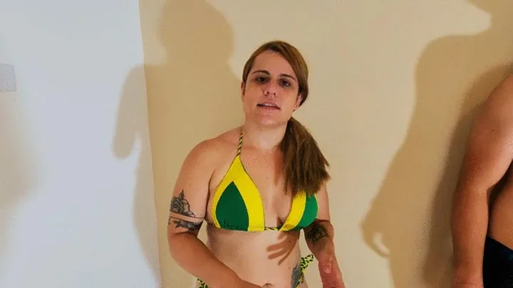 Evil Brazilian Girls - Battle two, Gender Battle:BJJ Badgirl and Slave Covared! - FULL HD