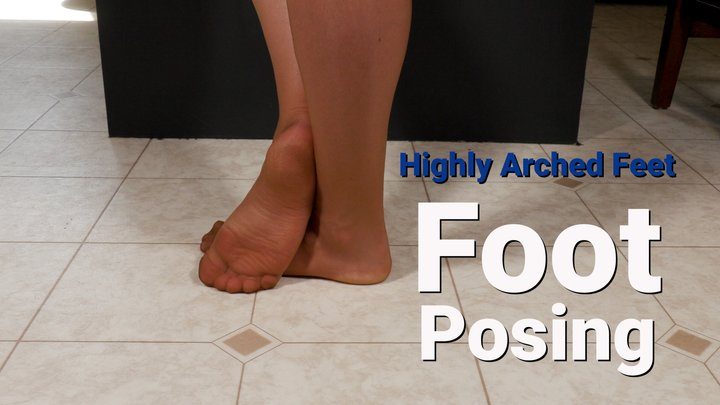 Kylie Jacobsx - Highly Arched Pantyhose Feet Wrinkled Soles Foot Pose - Kylie Jacobsx - MP4 4K HD