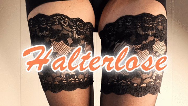 Leggingsnet Clips And Pics - Hold-ups and feet - Halterlose und Füße