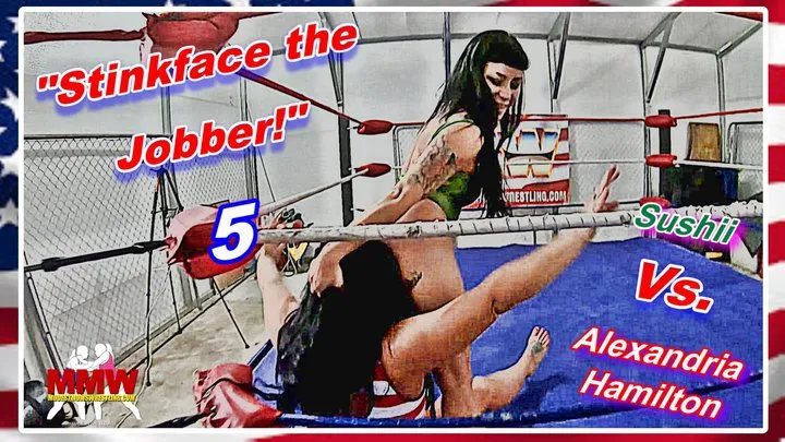Modest Moms Wrestling - Stinkface the Jobber! 5 WMV