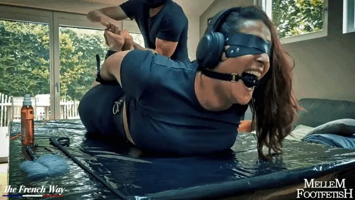 The French Way Tickling - The last race - TICKLING - BONDAGE - FOOT TICKLING - STRUGGLING - HANDCUFFS - BALLGAGGED