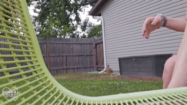 Fonda Dix - Big, sexy feet basking in sunshine & smoke [WMV - 1080p]
