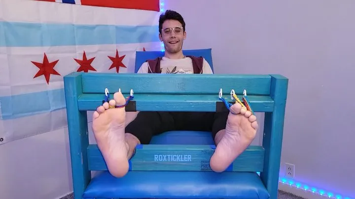 Roxtickler - 'Tickling Joey's Feet Twice!'