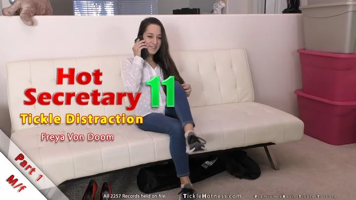 Ticklehotness C4s - Hot Secretary 11 - Freya Von Doom - Pt1 - Tickle Distraction