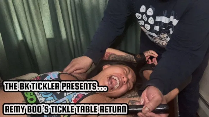 The Bk Tickler - REMY BOO’S TICKLE-TABLE RETURN