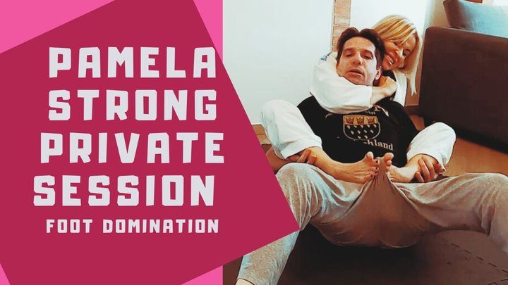 Martial Fetish - Pamela Strong private session foot domination