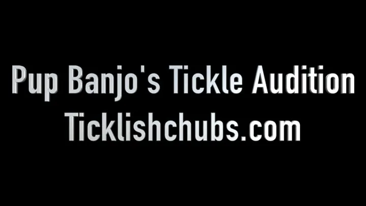 Ticklishchubs - Pup Banjo's Tickle Audition