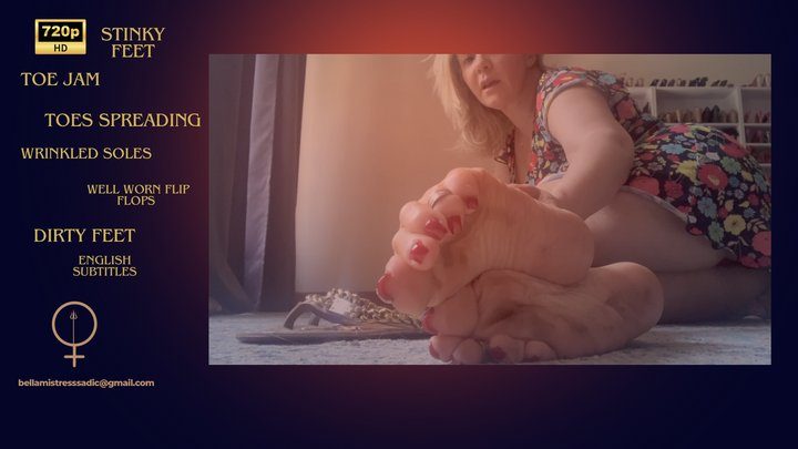 Bellashighheels - Empress MBella Sadic controls you with toe jam
