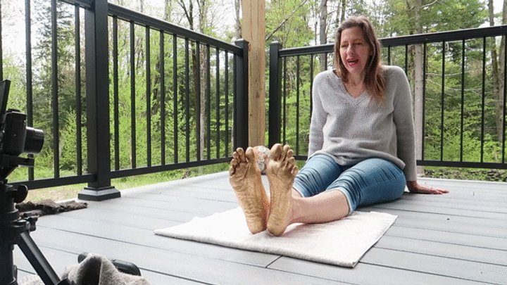 Long Toe Sally - Lucky JOI side pov