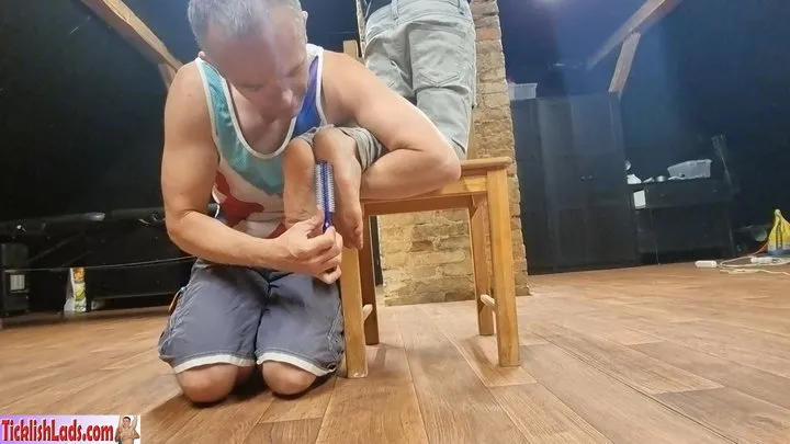 Ladsfeet And Tickling - Thief Tickle Punishment HD MultiCam Part 3