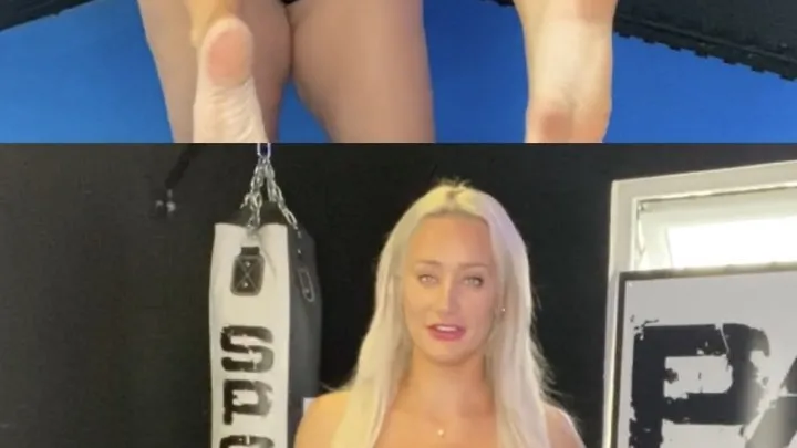 Power Girls Pro Wrestling - Body scissors , bear hugs and lifts