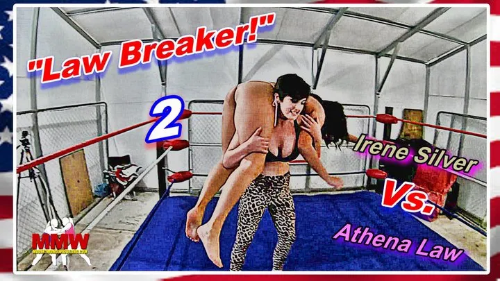 Modest Moms Wrestling - Law Breaker! 2 WMV