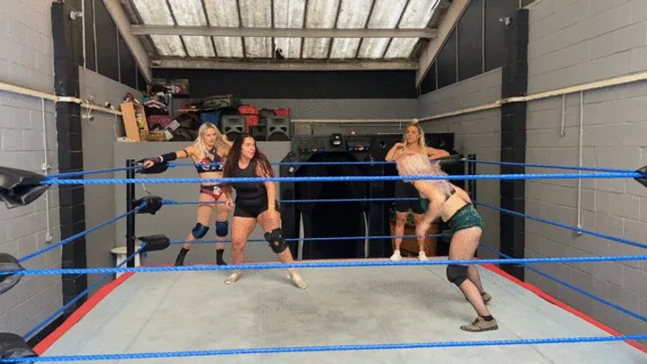 Power Girls Pro Wrestling - Fatal 4 way pro wrestling match
