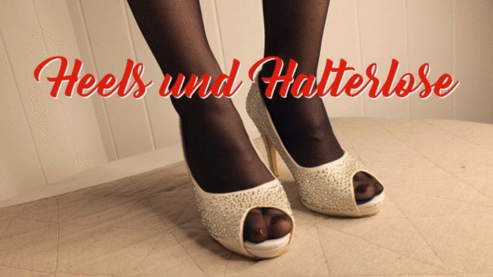 Leggingsnet Clips And Pics - Heels and hold-ups - Heels und Halterlose