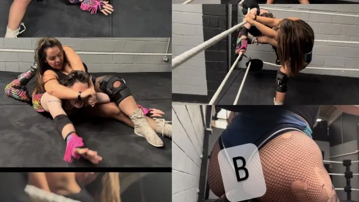 Mixed Wrestling Uk - mixed wrestling, stinkfaces, head scissors and ball busting