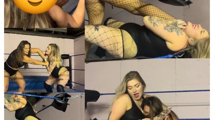 Power Girls Pro Wrestling - Bbw blonde vs Bbw brunette