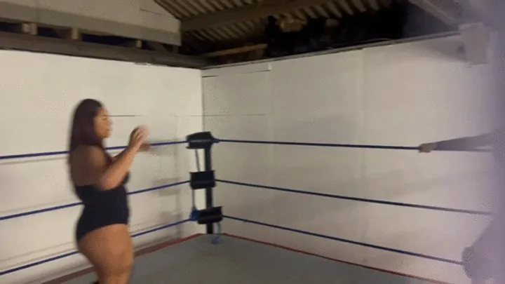 Power Girls Pro Wrestling - Barefoot female gets dominated