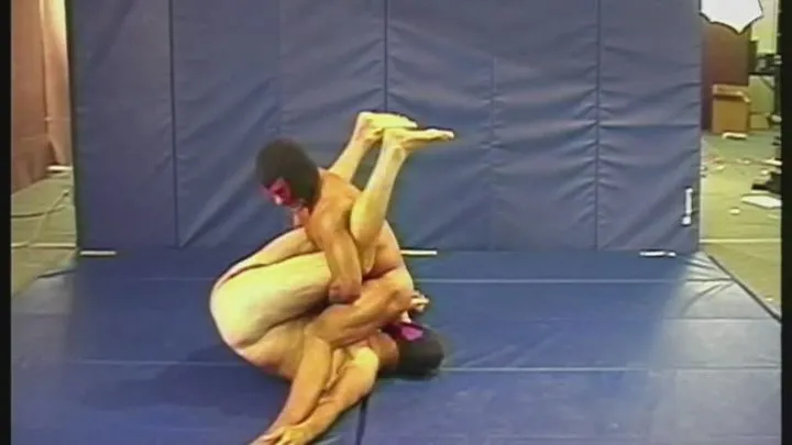 Realnudewrestling - KC VS Steve Starr - rip and strip wrestling- Episode 2
