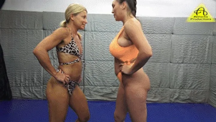 Antschas Wrestling And Fetish Store - Antscha vs Domii female wrestling