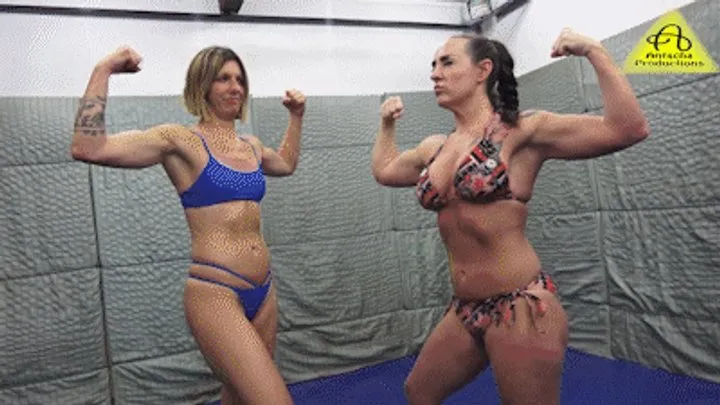 Antschas Wrestling And Fetish Store - Lexi Max vs Samantha female competitive wrestling match