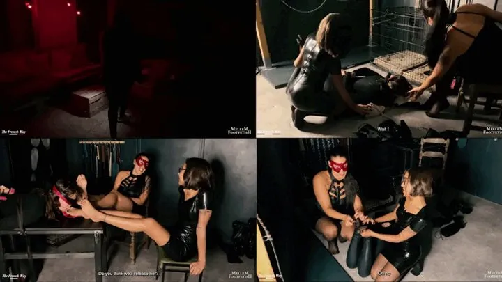 The French Way Tickling - Delinquent Humiliated and Punished - TICKLING - FOOT TICKLING - BONDAGE - DOMINATION - FOOT HUMILIATION - FOOT FETISH