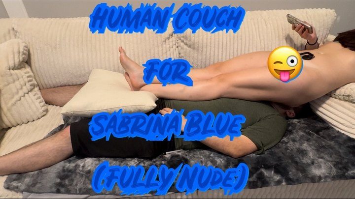 Scarlett And Friends - Human Couch Endures Sabrina Blue's Dirty Bare Ass