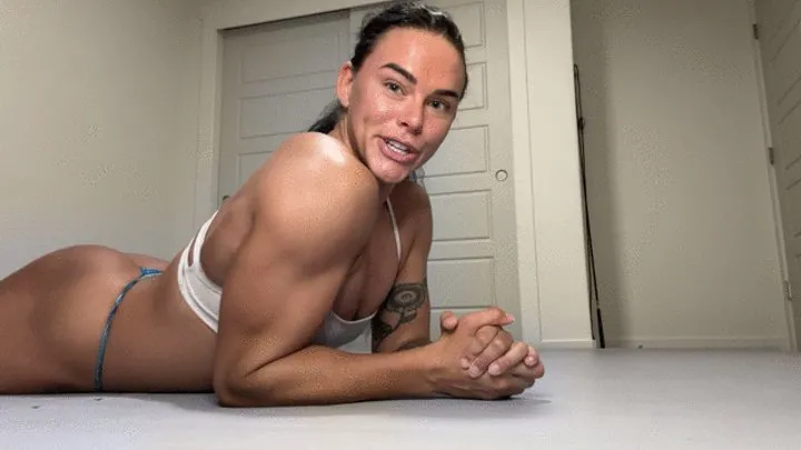 Lexa Muscles - Anti-Muscle Girl Guy Friend Loses Arm Wrestling & Has to Worship Me