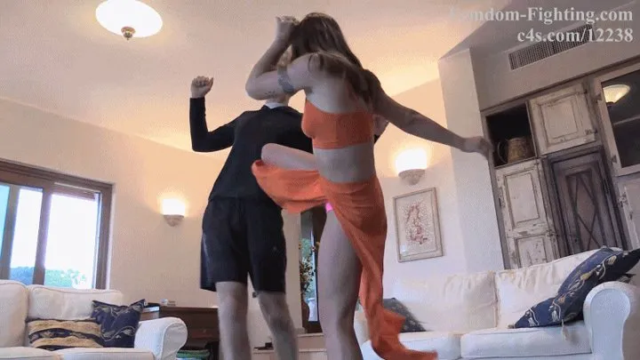 German Goddess Femdom Fighting - Wrong Time, Wrong Place, Wrong Date