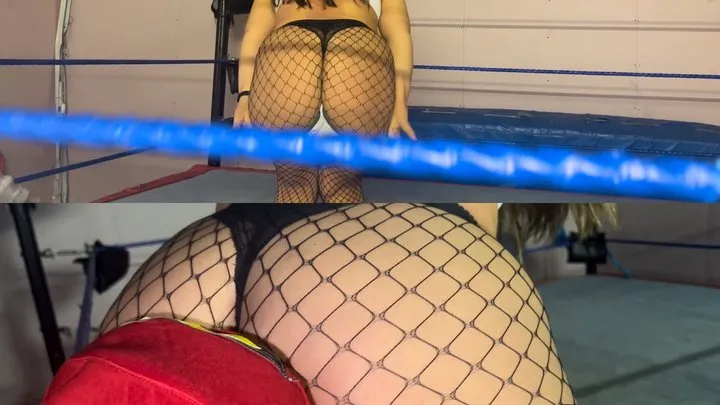 Nadia Sapphire - Bbw Stinkfaces skinny man in thong