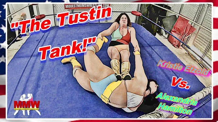 Modest Moms Wrestling - The Tustin Tank! WMV