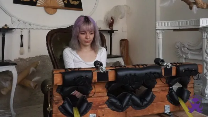 Octopustickling - Sofia first ever tickling session part 1