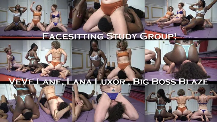 Doom Maidens Wrestling - Facesitting Study Group! VeVe, Lana, Blaze, and the Guys (June 2024)