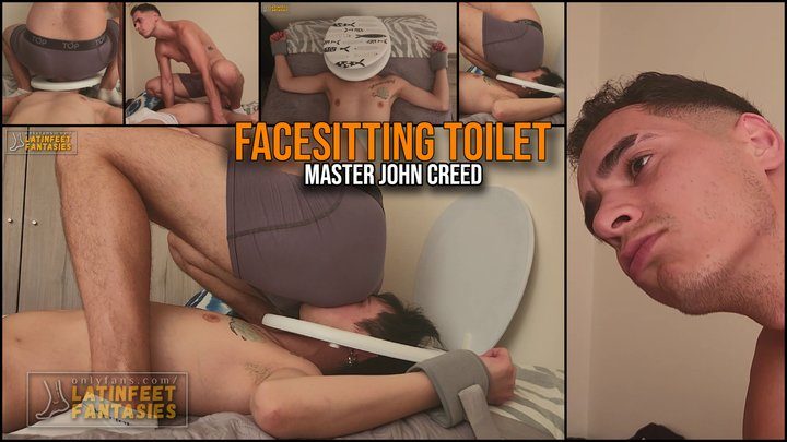 Latin Feet Fantasies - MASTER JOHN CREED x PATO - FACESITTING TOILETGUY
