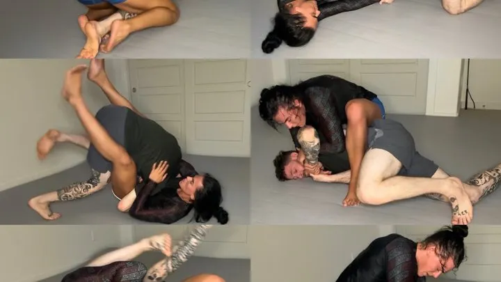 Lexa Muscles - First To 5 Wins: Competitive NoGi Jiu Jitsu Match