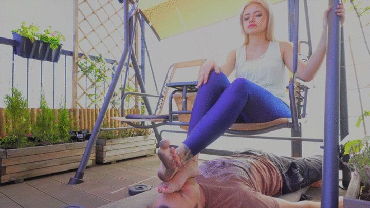 Custom Clips - Khaleesi - Training Slave Under A Swing - Russian Language - Full - HD 2560x1440