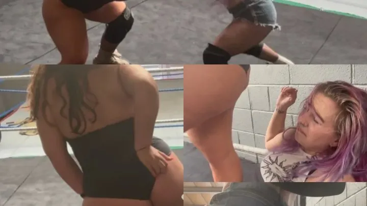 Power Girls Pro Wrestling - Ko wedgie Stinkface match