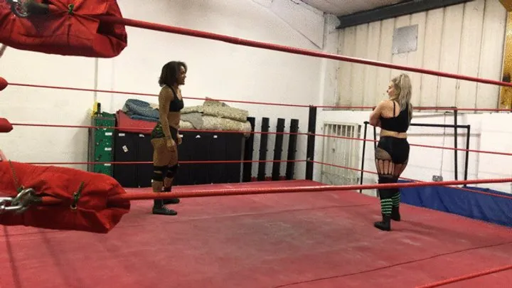 Nadia Sapphire - Piledrivers, back body drops and kneck breakers