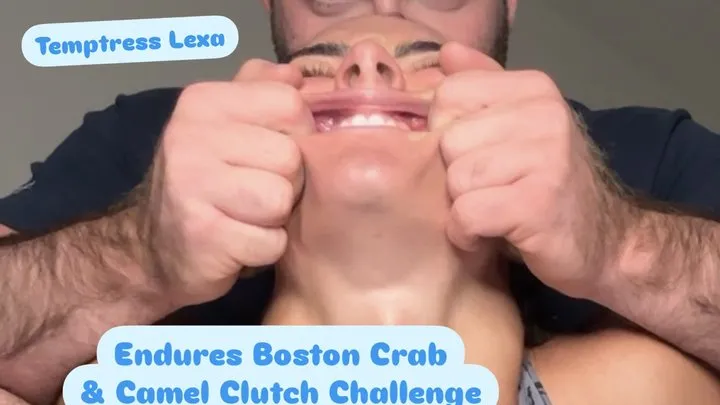 Temptress Lexa - Lexa Endures The Boston Crab & Camel Clutch Challenge