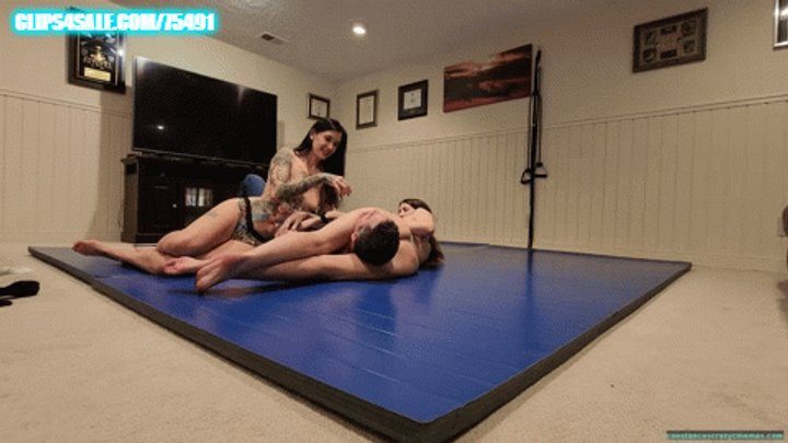 Constances Crazy Cinemas - Tag Team Constance and Rose vs Josh Part 3 wmv