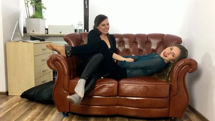 Custom Clips - Larisa And Ksenia Tickling Mix - HD 1920x1080