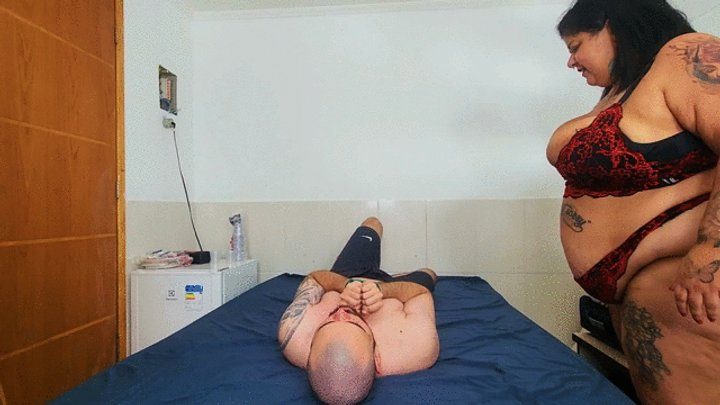 Manuela Albertine Fetish - Double Face sitting bbws, by Miss Ariel, BBW Turbinada and Slave, (cam by Manu) FULL HD,