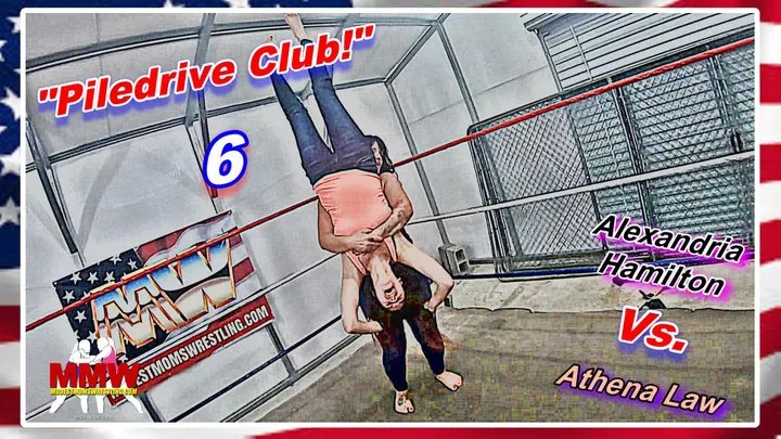 Modest Moms Wrestling - Piledrive Club! 6