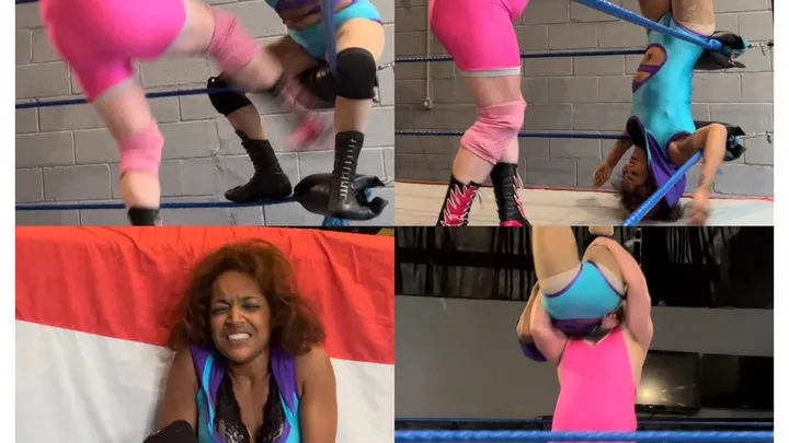 Mixed Wrestling Uk - Mixed wrestling crotch busting