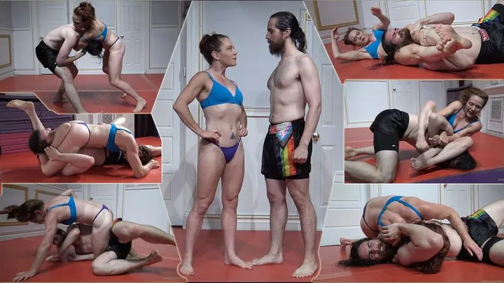 Doom Maidens Wrestling - VeVe vs Nikolai: Rematch 2024: Competitive Mixed Wrestling Squash (July 2024)