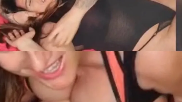 Nadia Sapphire - Smothered by breasts and booty