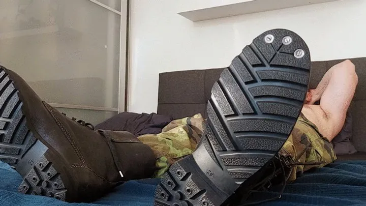 Male Foot Video - Young Soldier Petrusik Receives Full Body Tickling Treatment