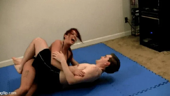 Domination Divas - Bella Ink Strip Wrestling