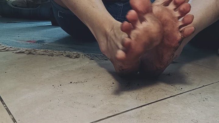 Footfetishgoddess - I know how much you love my dirty feet!