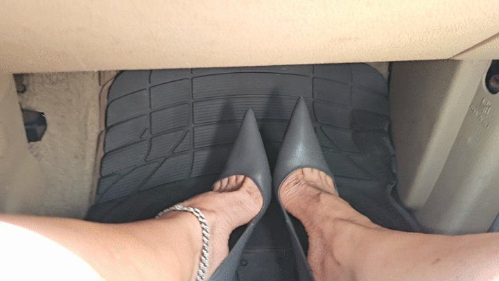 Foot Fetish Paradise - Milah Arches Arcos viajeros 7 Grey Classic Stilettos