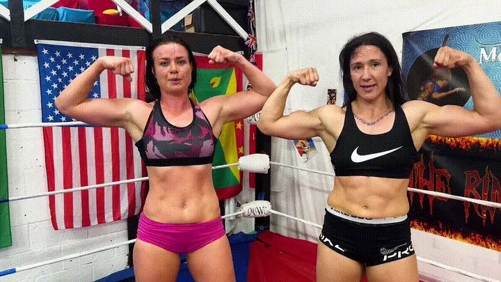 Competitive Wrestling Club - Jaki vs Lara - Competitive Female Wrestling